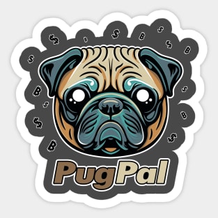 Pug Pal Sticker